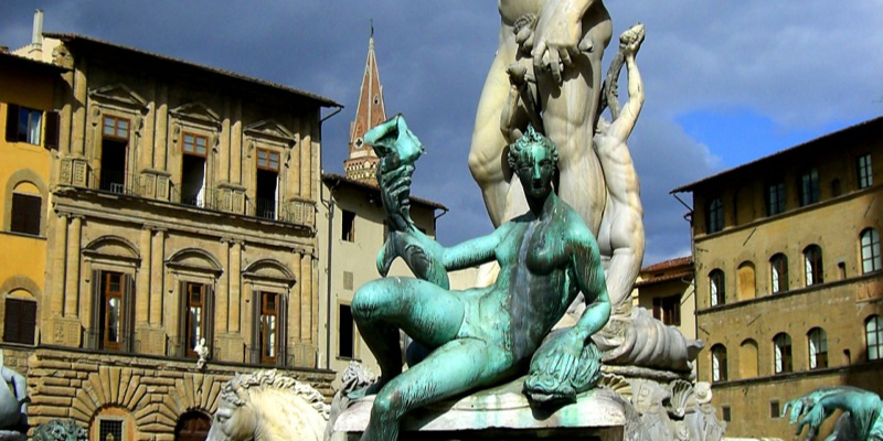 Piazza della Signoria - Neptunbrunnen