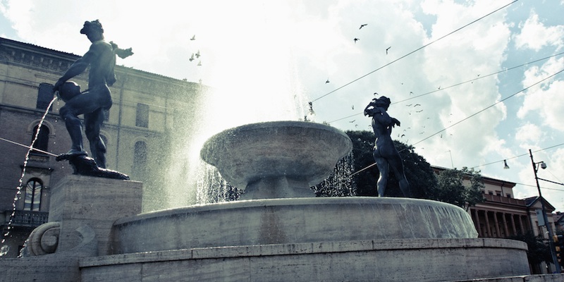 Fountain of the Two Rivers - Largo Garibaldi