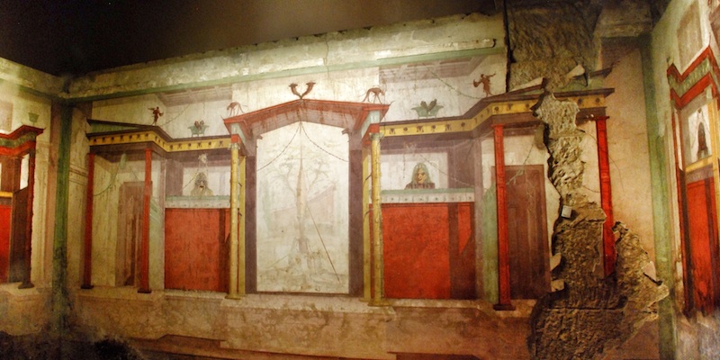 Casa de Augusto en el Palatino
