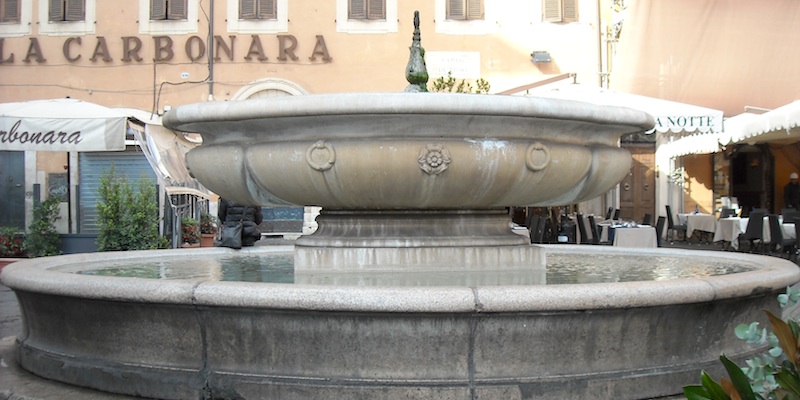 Fountain of Campo de 'Fiori
