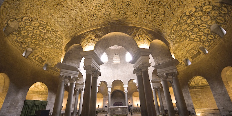 Mausoleo de Santa Costanza cerca del complejo de Sant'Agnese