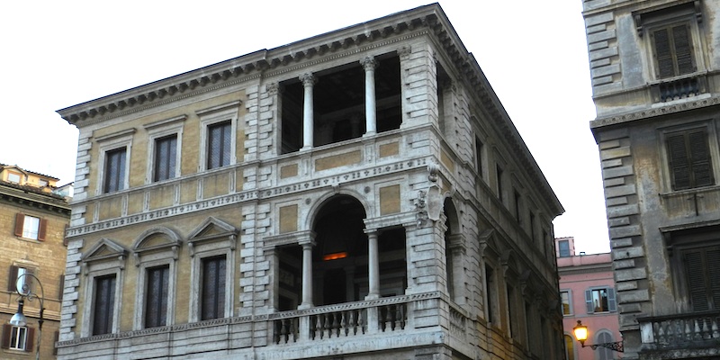 Palazzo Le Roy (Farnesina zum Baullari oder Kleiner Farnese)