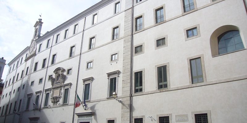Palazzo Santacroce Aldobrandini (oder Berg von Pietà)
