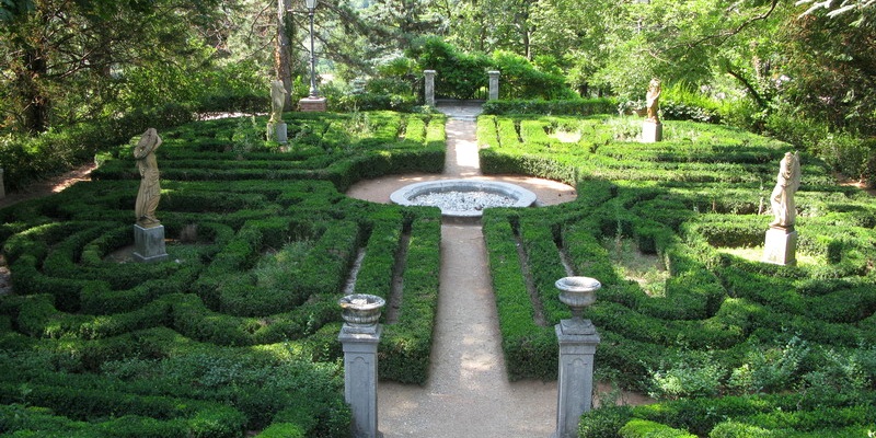 Villa Revoltella's historic garden